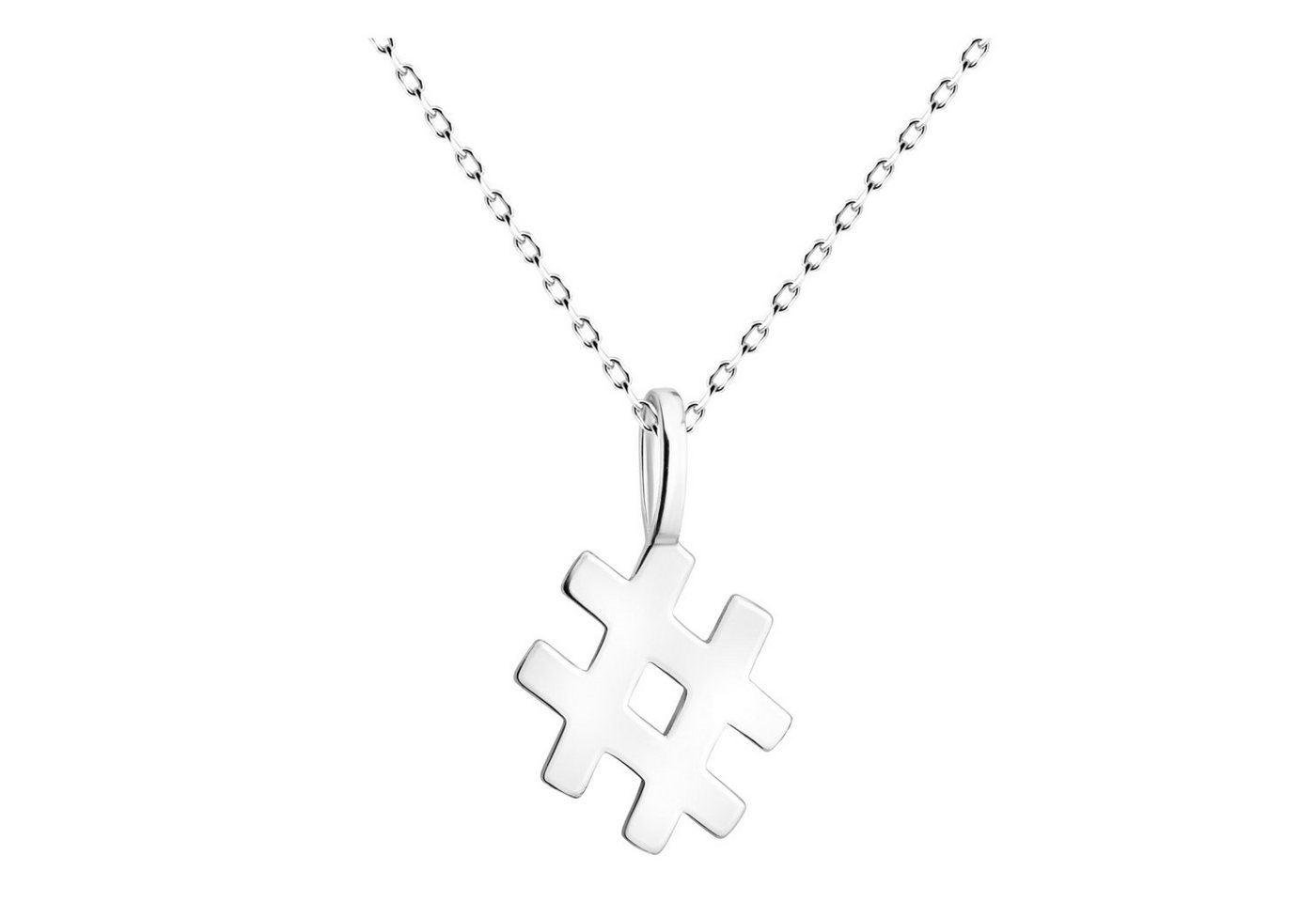 Sofia Milani Kette mit Anhänger Puzzle, 925 Silber Damen Schmuck - N0463 Sofia Milani Kette mit Anhänger Puzzle, 925 Silber Damen Schmuck - N0463 von Sofia Milani
