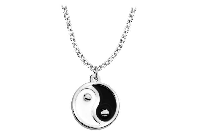 Sofia Milani Kette mit Anhänger Yin Yang, 925 Silber Damen Schmuck - N0698 Sofia Milani Kette mit Anhänger Yin Yang, 925 Silber Damen Schmuck - N0698 von Sofia Milani