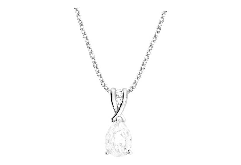 Sofia Milani Kette mit Anhänger Zirkonia, 925 Silber Damen Schmuck - N0582 von Sofia Milani