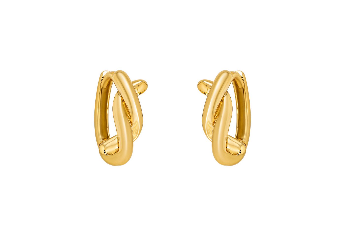 Sofia Milani Paar Creolen Gebogen, 925 Silber Damen Schmuck - E3042 von Sofia Milani