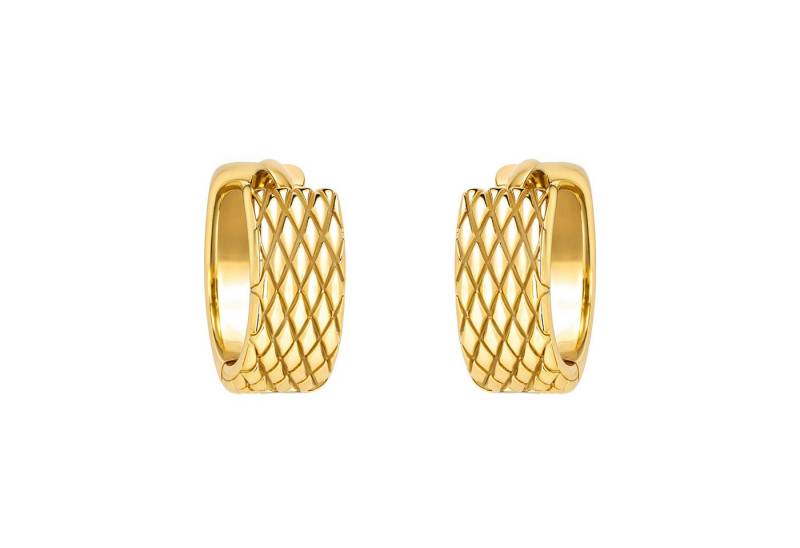 Sofia Milani Paar Creolen Geriffelt, 925 Silber Damen Schmuck - E3044 von Sofia Milani