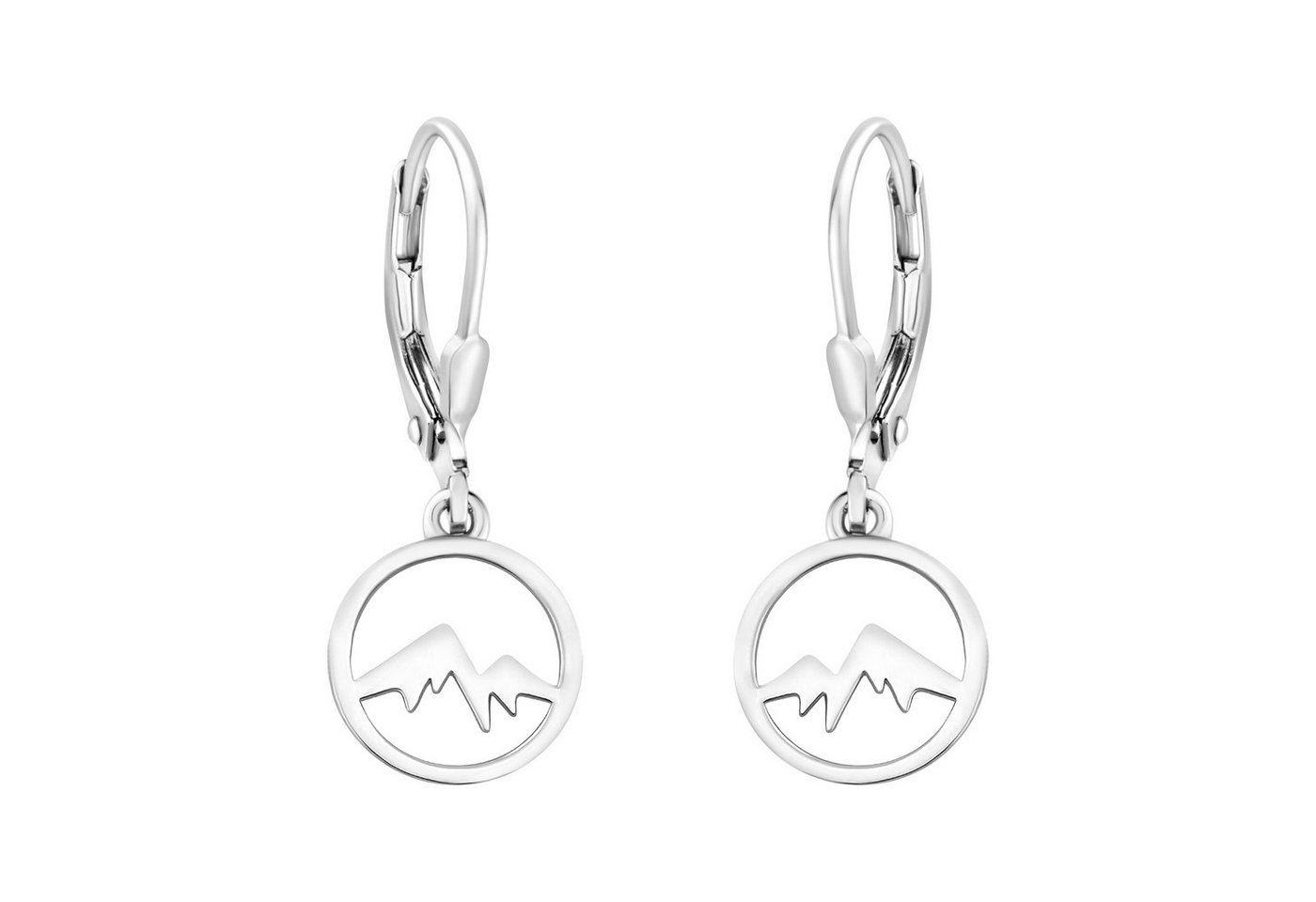 Sofia Milani Paar Ohrhänger Berg, 925 Silber Damen Schmuck - E1968 von Sofia Milani