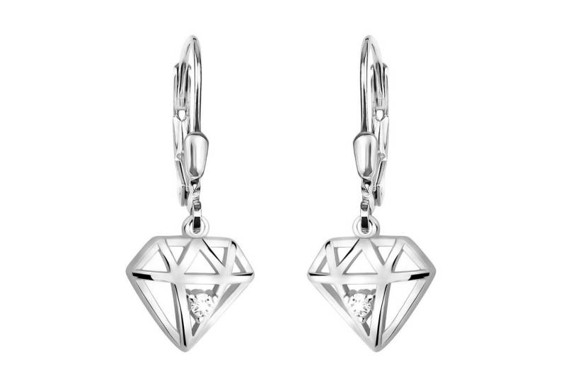 Sofia Milani Paar Ohrhänger Diamant, 925 Silber Damen Schmuck - E2240 von Sofia Milani