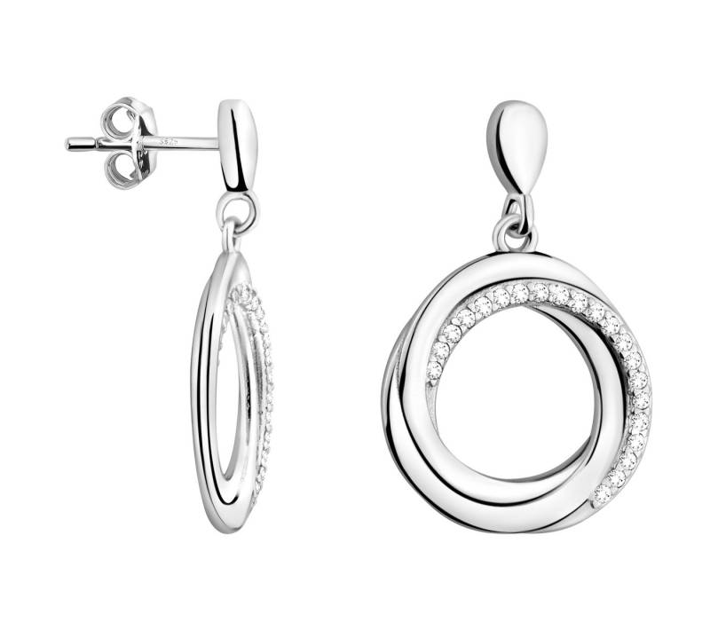 Sofia Milani Paar Ohrhänger Kreis, 925 Silber Damen Schmuck - E2232 von Sofia Milani