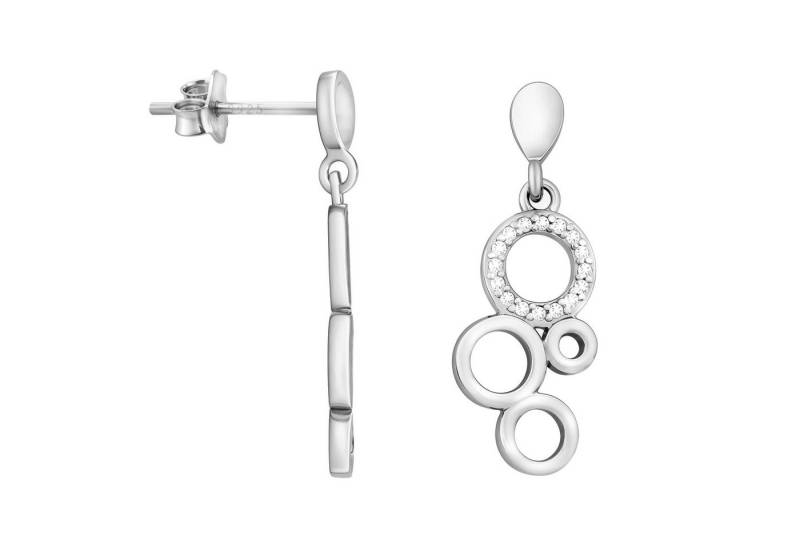 Sofia Milani Paar Ohrhänger Kreis, 925 Silber Damen Schmuck - E3088 von Sofia Milani