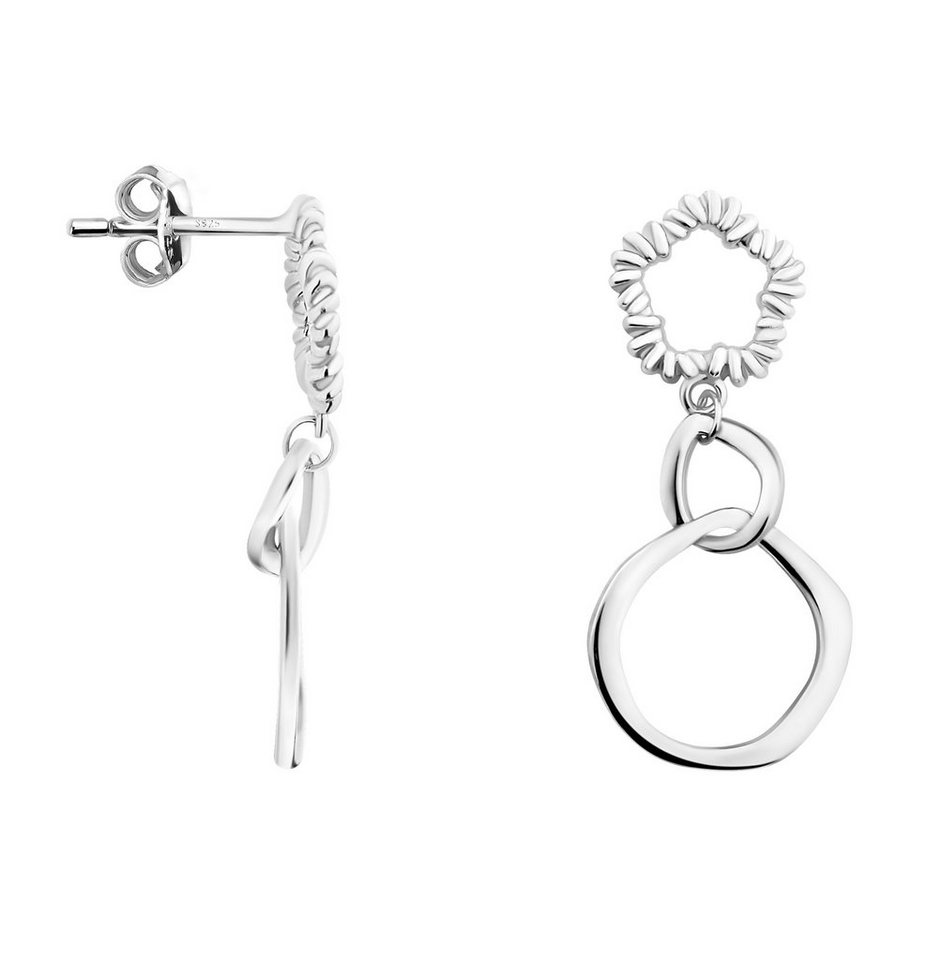 Sofia Milani Paar Ohrhänger Kreis, 925 Silber Damen Schmuck - E1343 Sofia Milani Paar Ohrhänger Kreis, 925 Silber Damen Schmuck - E1343 von Sofia Milani
