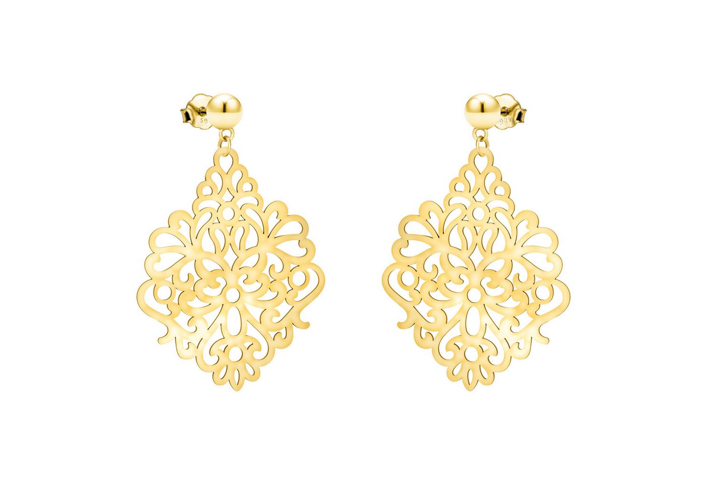 Sofia Milani Paar Ohrhänger Ornament, 925 Silber Damen Schmuck - E0926 von Sofia Milani