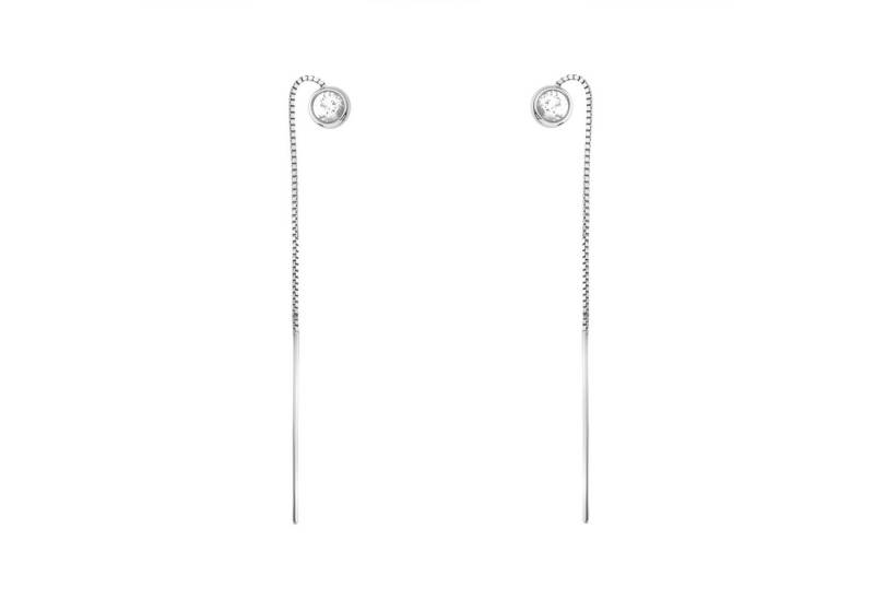 Sofia Milani Paar Ohrhänger Stab, 925 Silber Damen Schmuck - E2535 von Sofia Milani