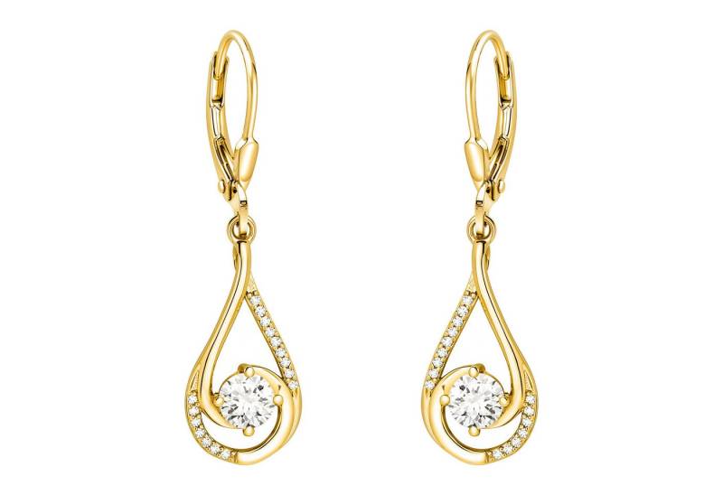 Sofia Milani Paar Ohrhänger Tropfen, 925 Silber Damen Schmuck - E3090 von Sofia Milani