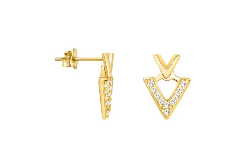 Sofia Milani Paar Ohrstecker Dreieck, 925 Silber Damen Schmuck - E3068 von Sofia Milani