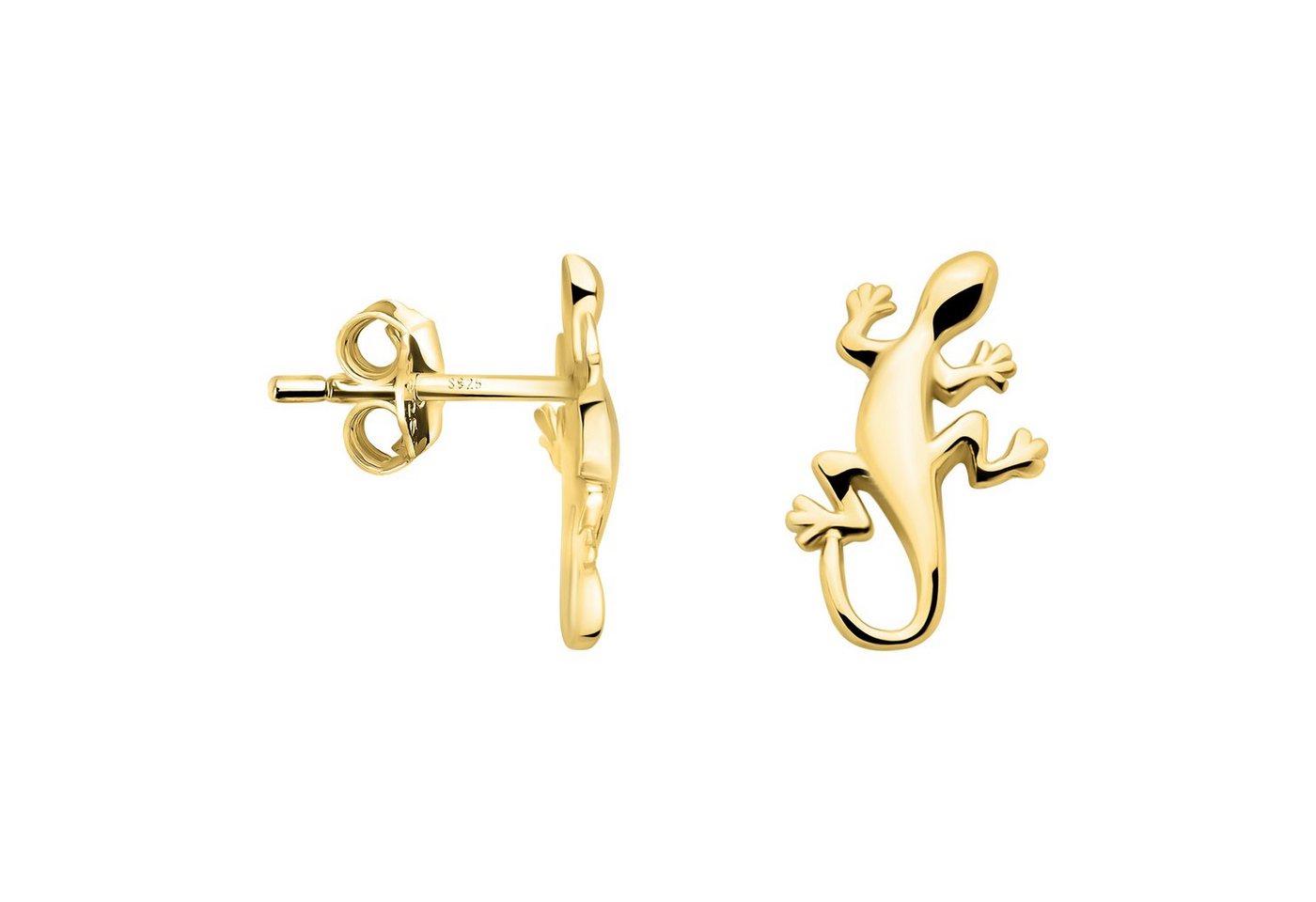 Sofia Milani Paar Ohrstecker Eidechse, 925 Silber Damen Schmuck - E2034 von Sofia Milani