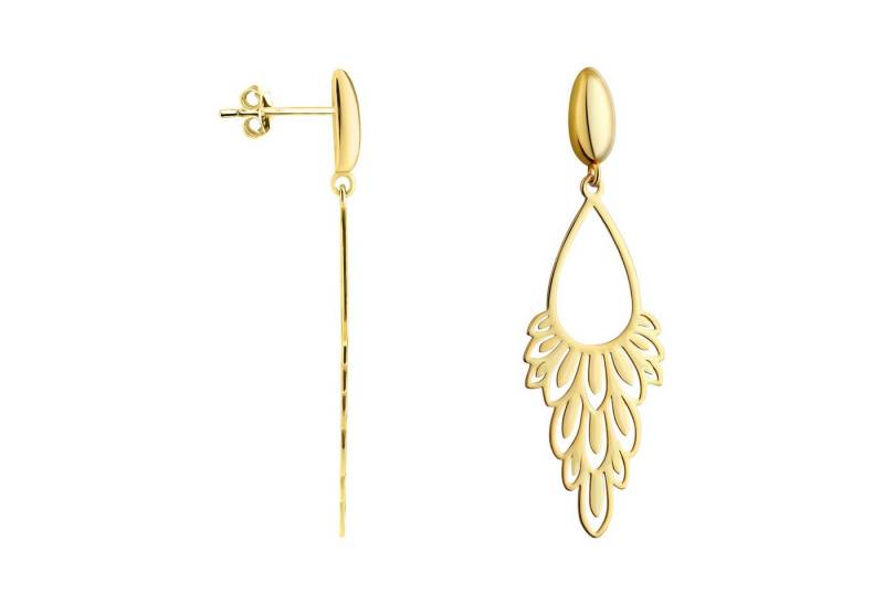 Sofia Milani Paar Ohrstecker Feder, 925 Silber Damen Schmuck - E0937 von Sofia Milani
