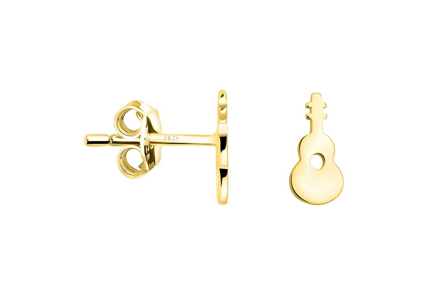 Sofia Milani Paar Ohrstecker Gitarre, 925 Silber Damen Schmuck - E2208 Sofia Milani Paar Ohrstecker Gitarre, 925 Silber Damen Schmuck - E2208 von Sofia Milani
