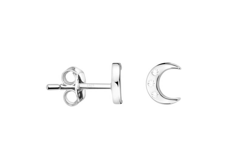 Sofia Milani Paar Ohrstecker Mond, 925 Silber Damen Schmuck - E2425 von Sofia Milani