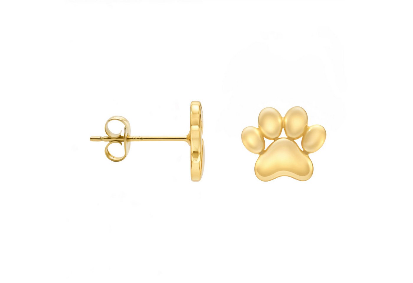 Sofia Milani Paar Ohrstecker Pfote, 925 Silber Damen Schmuck - E1066 von Sofia Milani