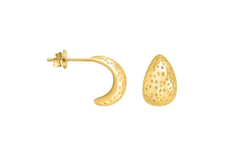 Sofia Milani Paar Ohrstecker Strukturierter Tropfen, 925 Silber Damen Schmuck - E3070 von Sofia Milani