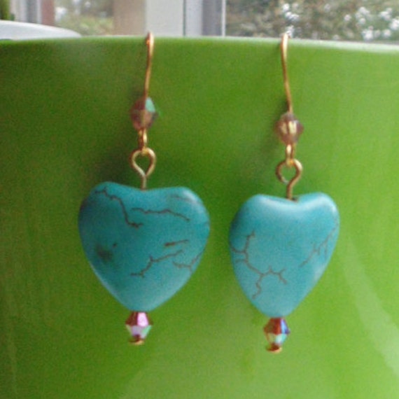 Lampwork Glasperlen Herz Ohrringe - Zwei Designs Lampwork Glasperlen Herz Ohrringe - Zwei Designs von SofiaFerreiraDesigns