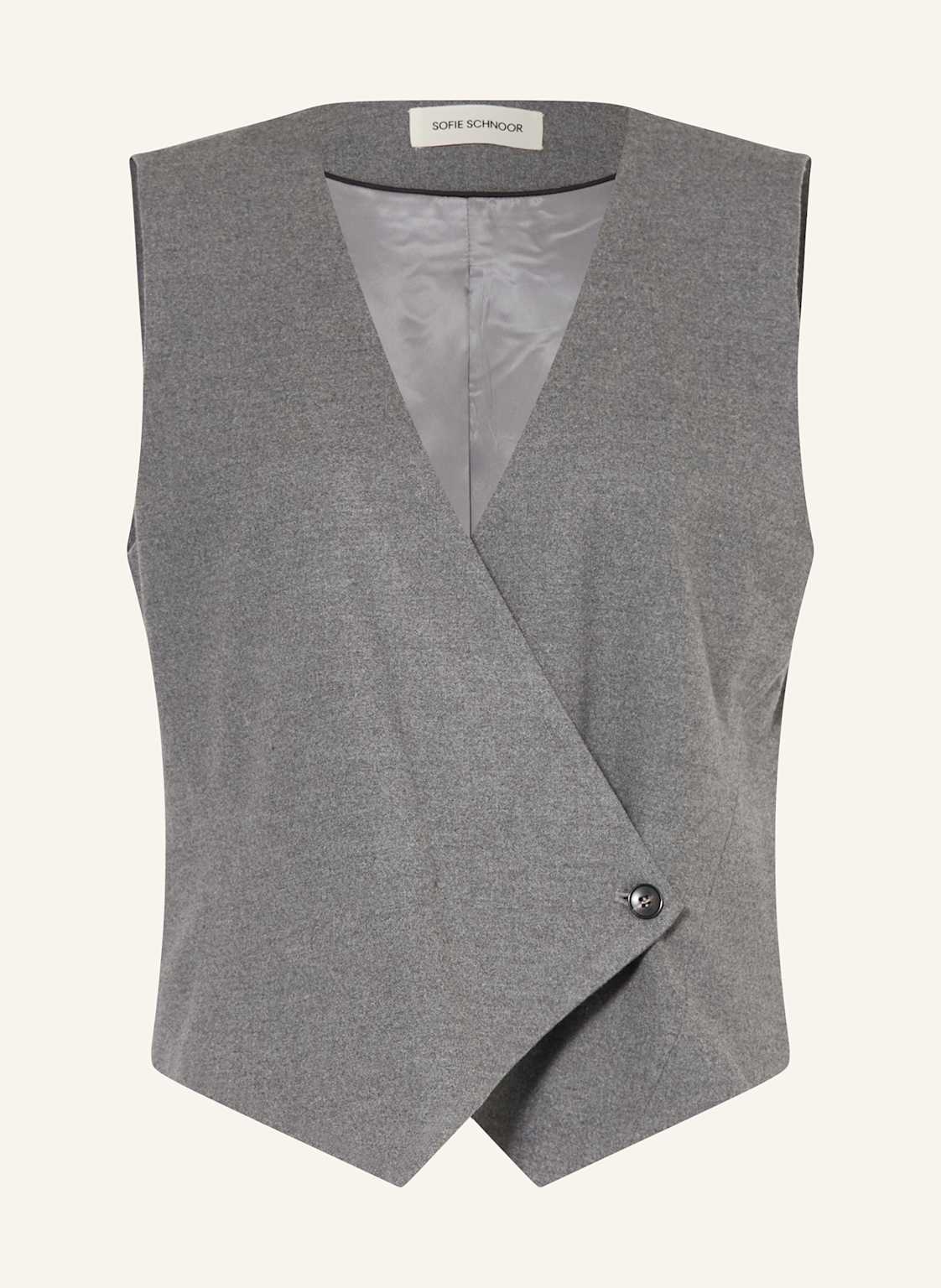 Sofie Schnoor Blazerweste Virginiasw grau von Sofie Schnoor