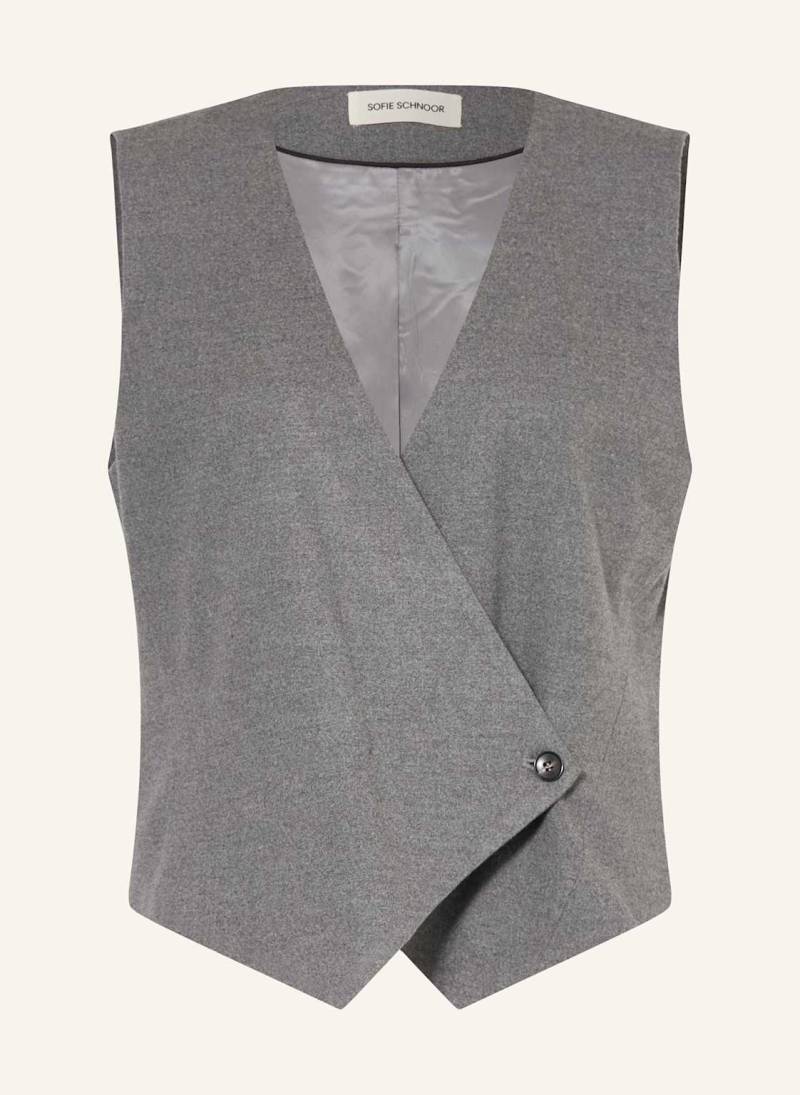 Sofie Schnoor Blazerweste Virginiasw grau von Sofie Schnoor