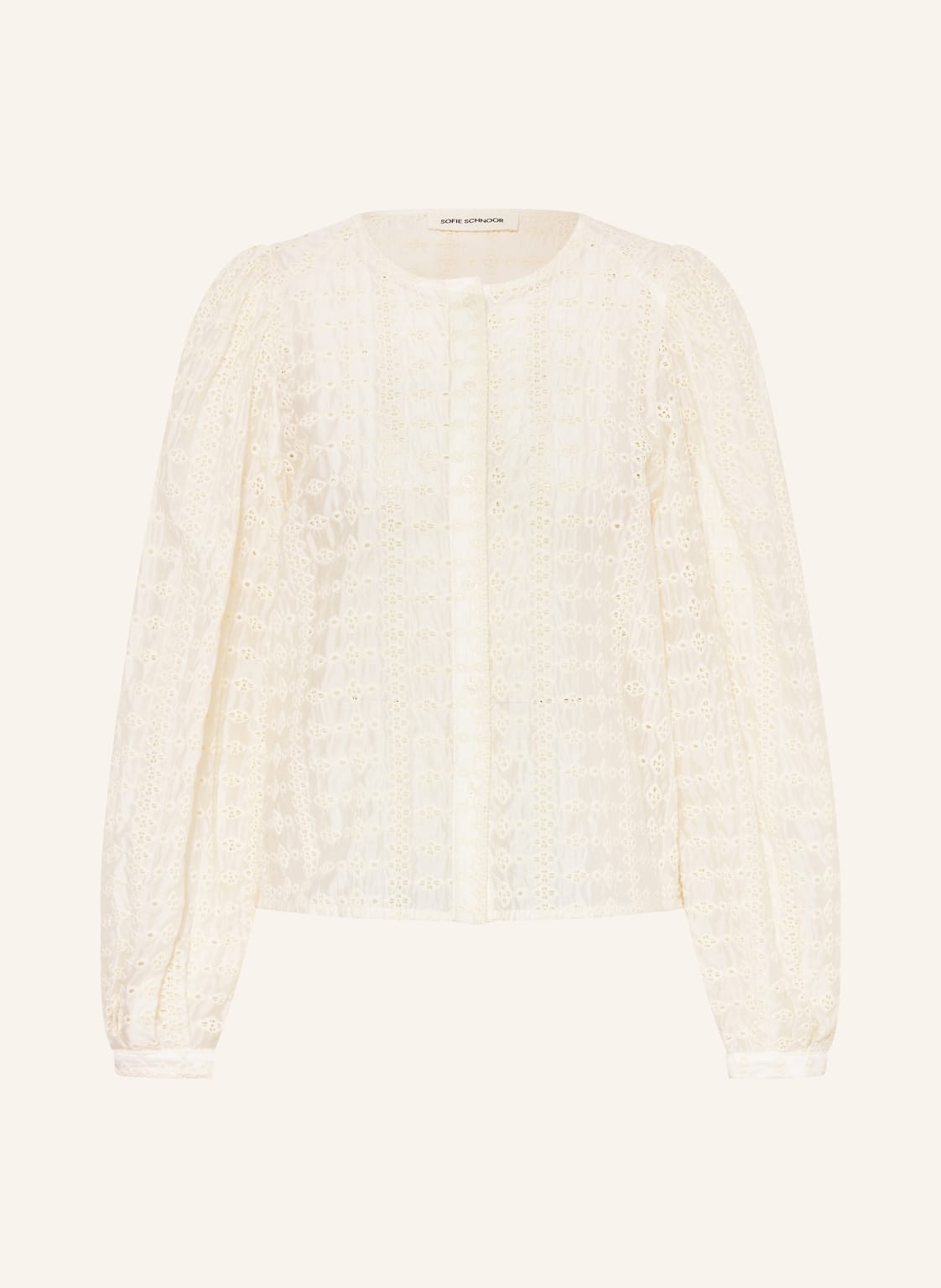 Sofie Schnoor Bluse Corasw Aus Lochspitze weiss von Sofie Schnoor