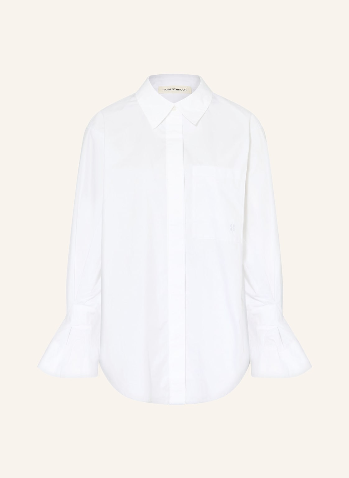 Sofie Schnoor Hemdbluse Abbysw beige von Sofie Schnoor