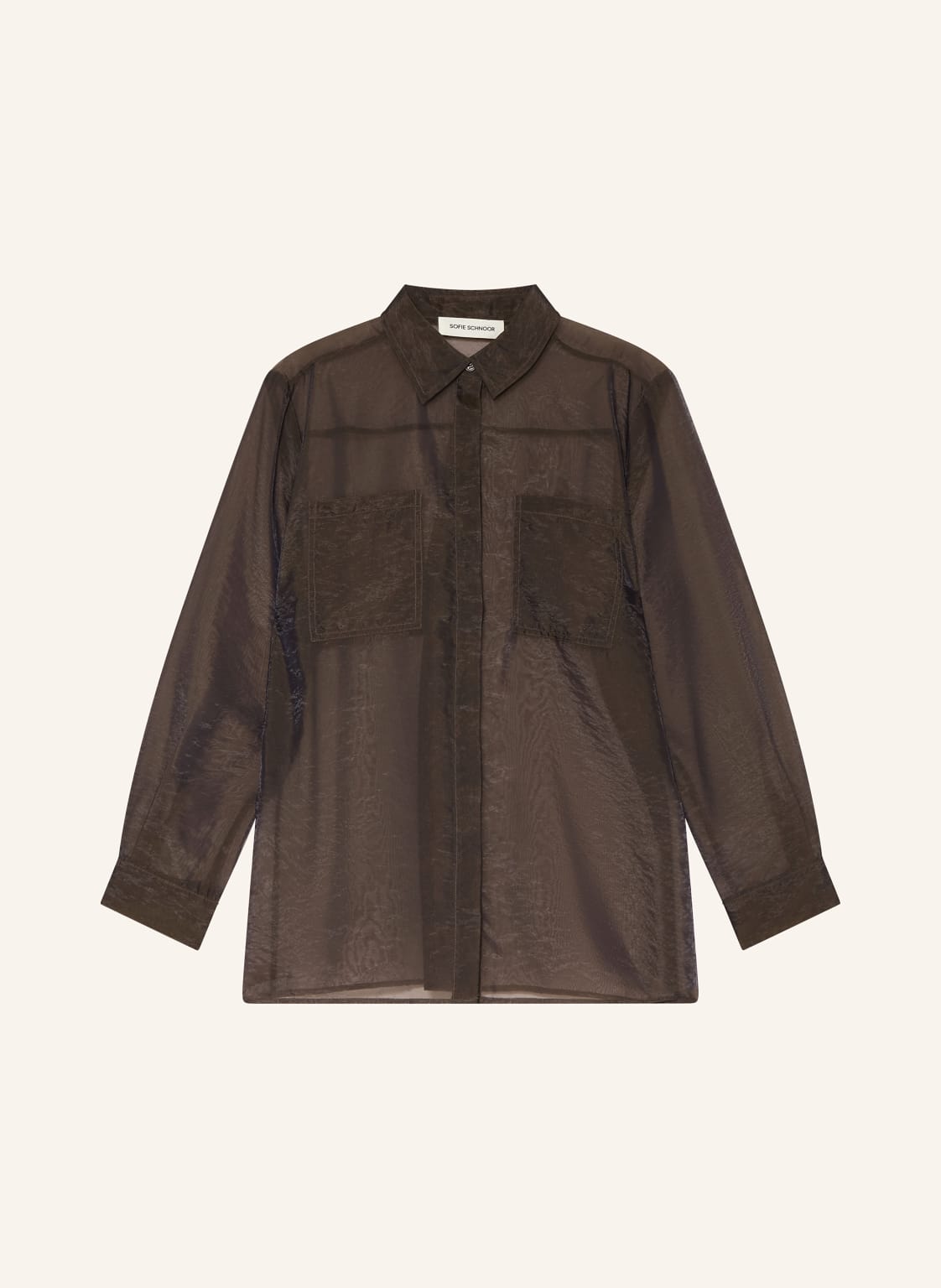 Sofie Schnoor Hemdbluse Donnasw braun von Sofie Schnoor