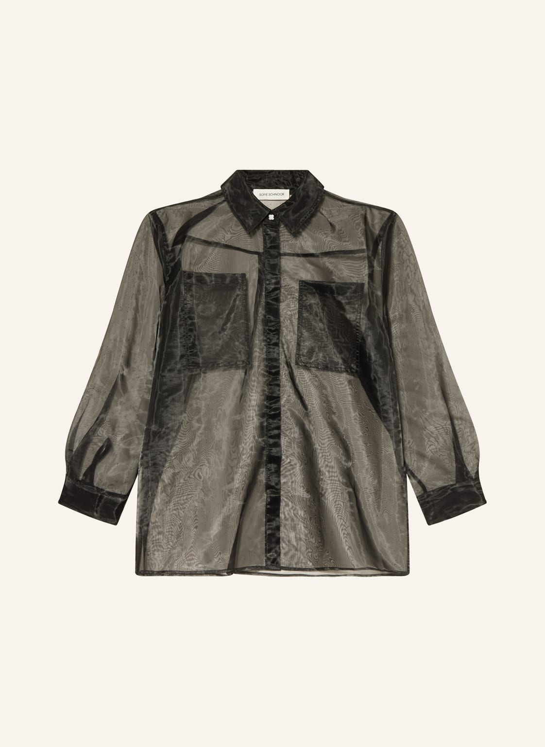 Sofie Schnoor Hemdbluse Donnasw schwarz von Sofie Schnoor
