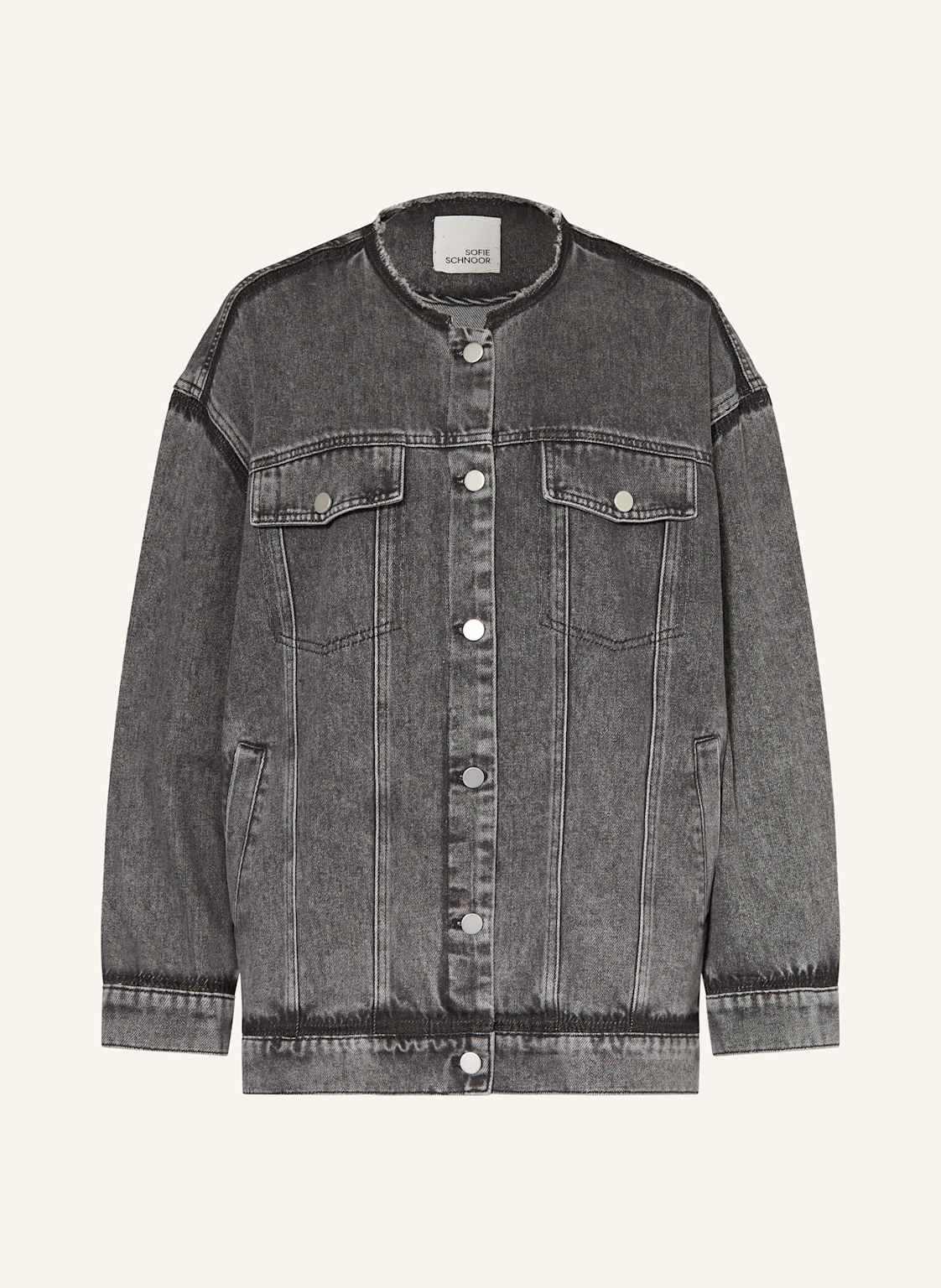 Sofie Schnoor Jeansjacke Nadiasw schwarz von Sofie Schnoor