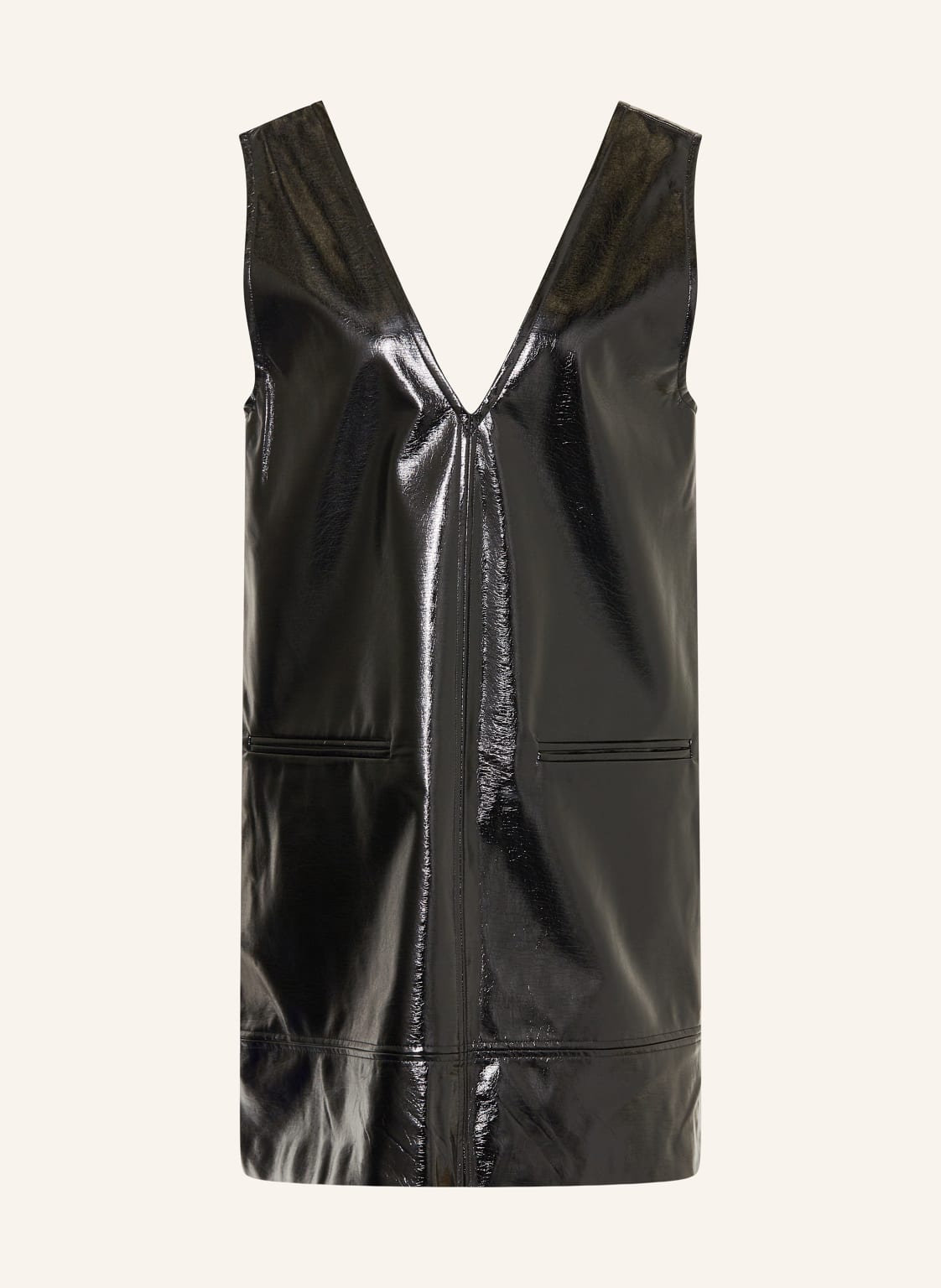 Sofie Schnoor Kleid In Lederoptik schwarz von Sofie Schnoor