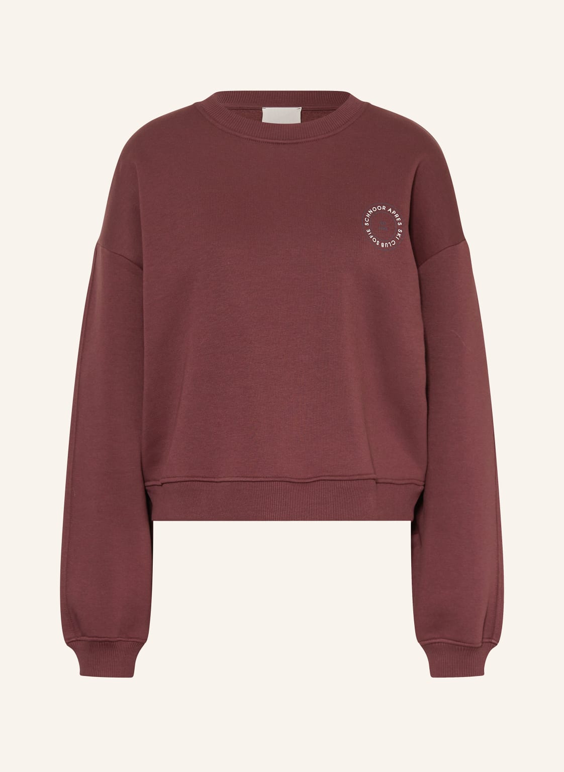 Sofie Schnoor Sweatshirt Elinsw rot von Sofie Schnoor