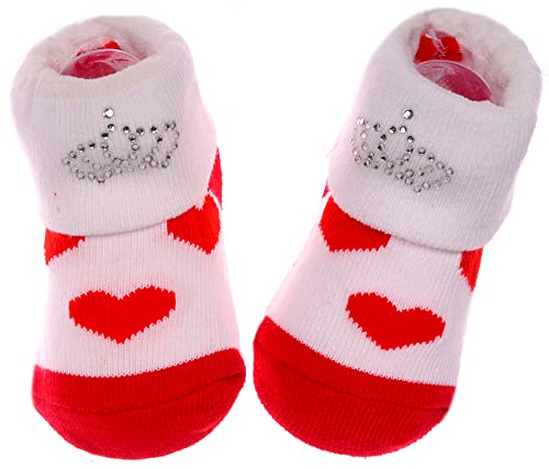 Soft Touch Babysocken Söckchen Socken 0/6Mon Strümpfe Weihnachten Rot 50 56 62 68 von Soft Touch