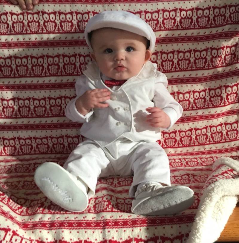 Baby Shoes Taufe-Leder Mit Namen von SoftSoulBabyShoes