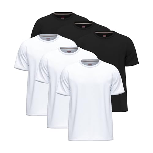 6 Pack Men's Multipack T-Shirts - Plain t-Shirts for Men von SoftSpun