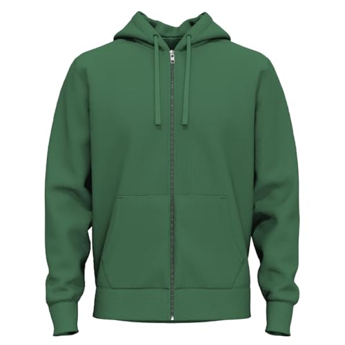 SoftSpun 17001-0005-L | Ziper Hoodies for Men | British Racing Green von SoftSpun