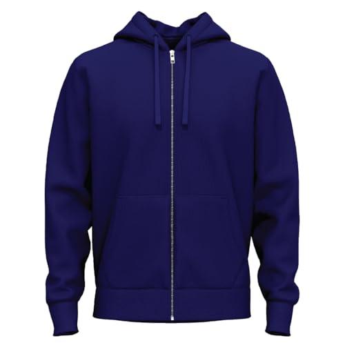 SoftSpun 17001-0010-XXL | Ziper Hoodies for Men | Navy Blazer von SoftSpun