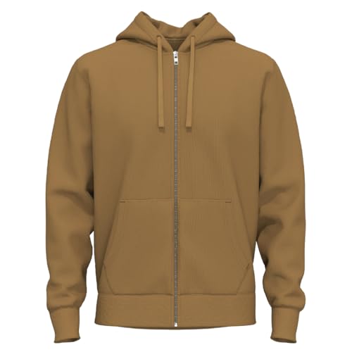 SoftSpun Kapuzenpullover mit Reißverschluss für Herren, 100 % Bio-Frottee-Baumwolle, Herren-Kapuzenpullover mit Reißverschluss das ganze Jahr über, merzerisierter Kapuzenpullover mit Reißverschluss SoftSpun Kapuzenpullover mit Reißverschluss für Herren, 100 % Bio-Frottee-Baumwolle, Herren-Kapuzenpullover mit Reißverschluss das ganze Jahr über, merzerisierter Kapuzenpullover mit Reißverschluss von SoftSpun