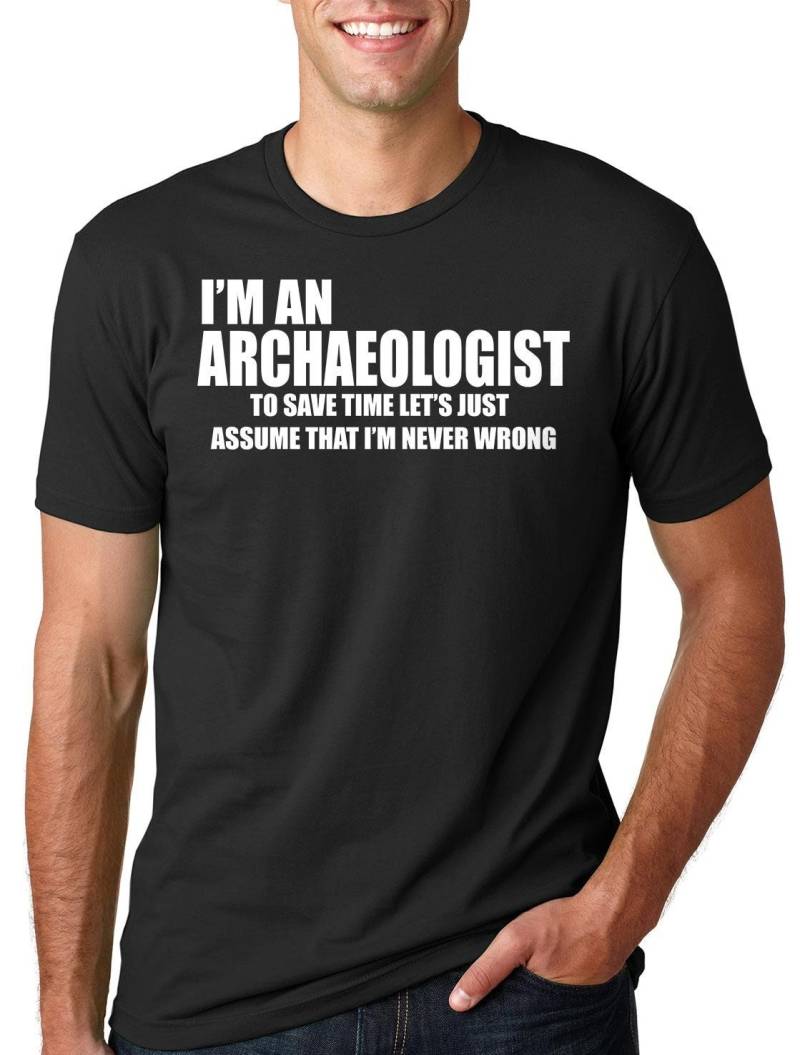 Archäologen-T-Shirt Lustig Ich Bin Ein Geschenk Für Archäologen-Archäologie-T-stück von SoftStyleTees