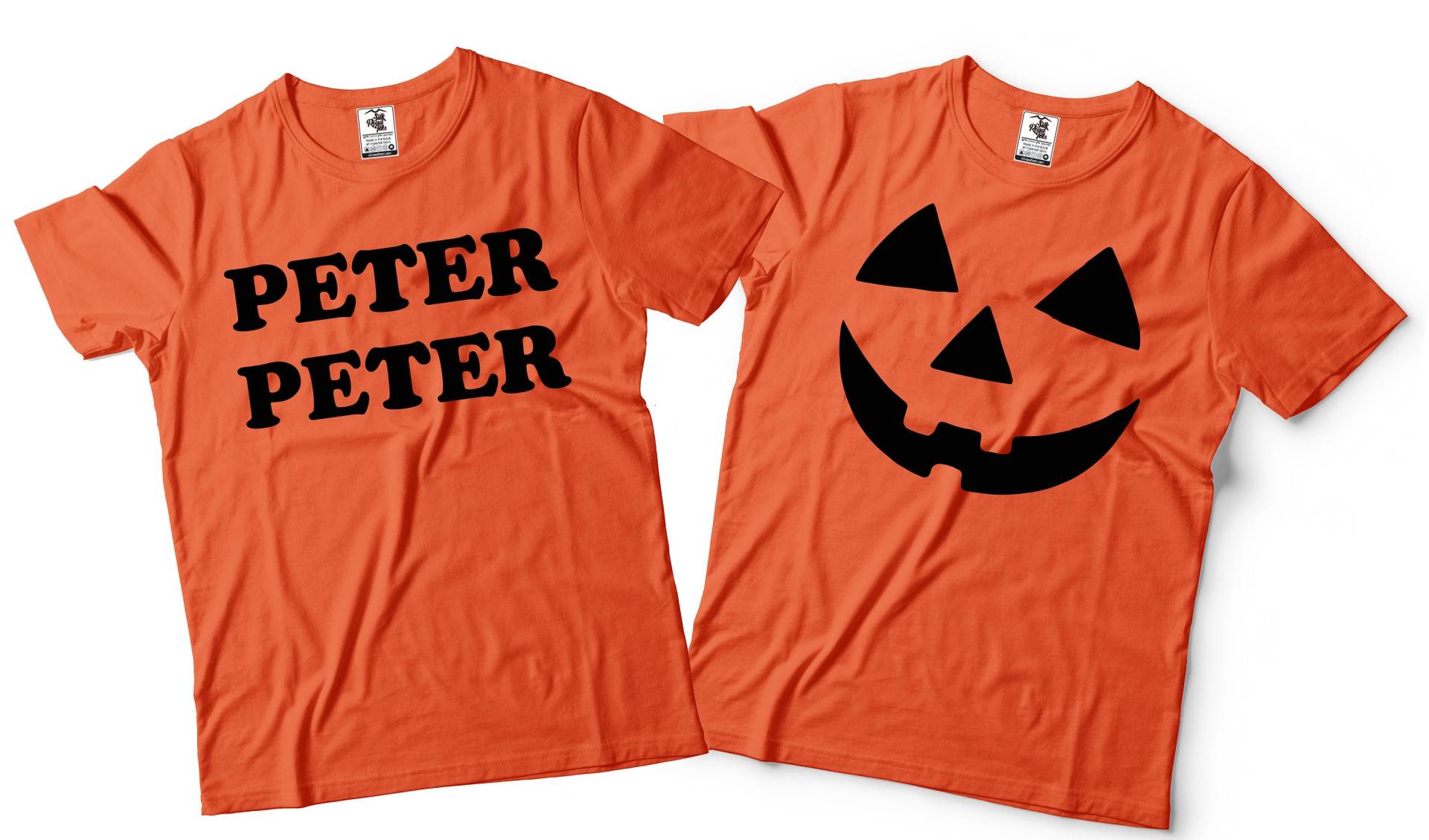 Peter Pumpkin Eater Paar Passende Kostüme Halloween Shirt Paare Shirts T-Shirts von SoftStyleTees