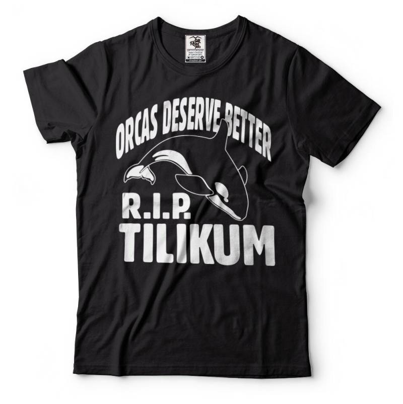 Tilikum Orca T-Shirt Rip Schwertwal von SoftStyleTees