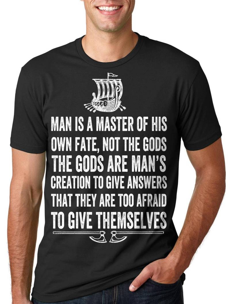 Wikinger T-Shirt Norwegen Tees Valhalla Odin Drakkar T Shirt von SoftStyleTees