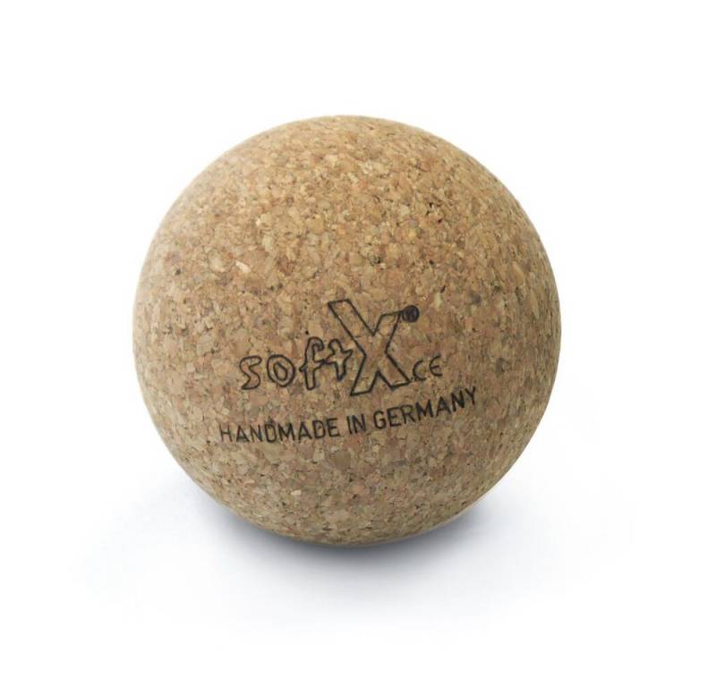 SoftX Massageball Faszienball Kork, Handgemacht in Deutschland von SoftX