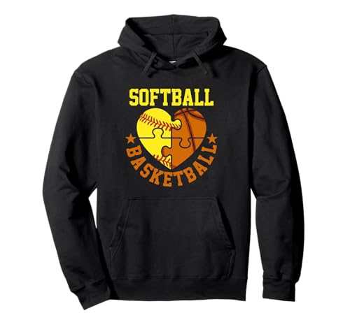 Softball Basketball Lover Teen Gril Woman Pullover Hoodie Softball Basketball Lover Teen Gril Woman Pullover Hoodie von Softball Basketball Gift Idea