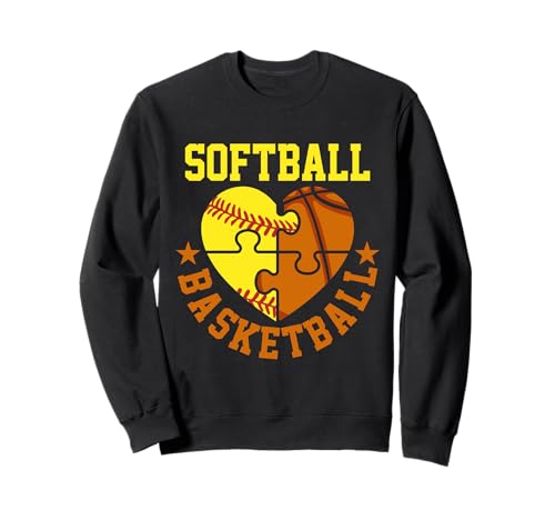 Softball Basketball Lover Teen Gril Woman Sweatshirt Softball Basketball Lover Teen Gril Woman Sweatshirt von Softball Basketball Gift Idea