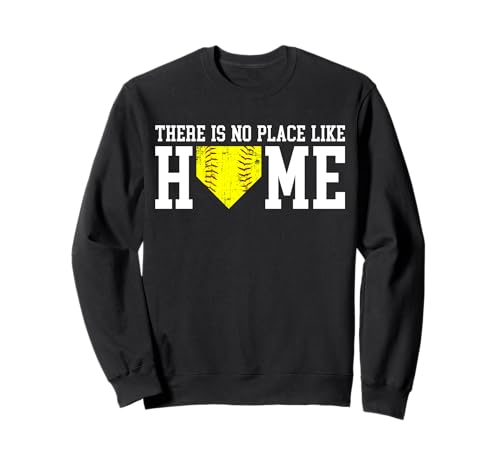 Es gibt keinen Ort wie Home Girls Softball Sweatshirt Es gibt keinen Ort wie Home Girls Softball Sweatshirt von Softball Fanatic Co.