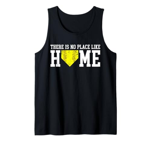 Es gibt keinen Ort wie Home Girls Softball Tank Top Es gibt keinen Ort wie Home Girls Softball Tank Top von Softball Fanatic Co.