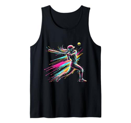Softball-Spieler Teen Mädchen Softball-Liebhaber Pitcher Frauen Teen Tank Top Softball-Spieler Teen Mädchen Softball-Liebhaber Pitcher Frauen Teen Tank Top von Softball Girl Player Lover Softball Stuff Girls