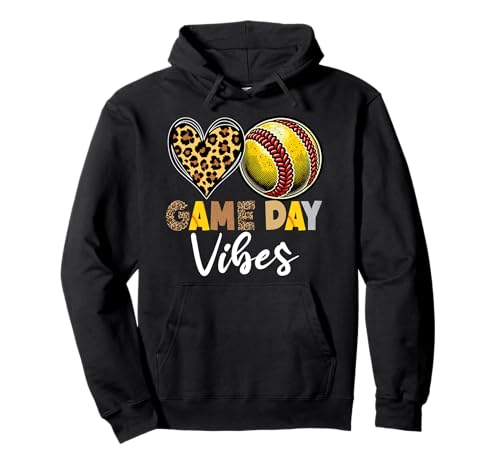 Game Day Vibes Softball Mama Softball Stuff Softball-Saison Pullover Hoodie Game Day Vibes Softball Mama Softball Stuff Softball-Saison Pullover Hoodie von Softball Mom Mother's Day Game Day Mommy Gifts