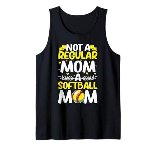 Keine normale Mutter Eine Softball-Mutter Softballspielerin Stuff Mama Tank Top Keine normale Mutter Eine Softball-Mutter Softballspielerin Stuff Mama Tank Top von Softball Mom Mother's Day Game Day Mommy Gifts