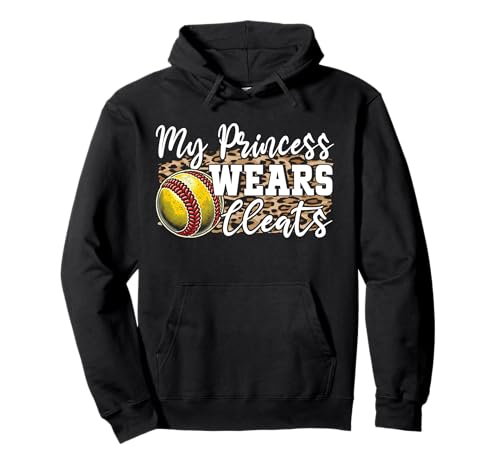 My Princess Wears Softball Mom Catcher Pitcher Mama Pullover Hoodie My Princess Wears Softball Mom Catcher Pitcher Mama Pullover Hoodie von Softball Mom Mother's Day Game Day Mommy Gifts