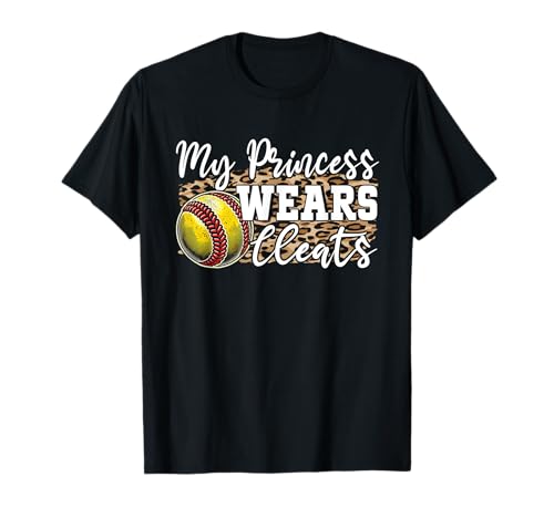 My Princess Wears Softball Mom Catcher Pitcher Mama T-Shirt My Princess Wears Softball Mom Catcher Pitcher Mama T-Shirt von Softball Mom Mother's Day Game Day Mommy Gifts